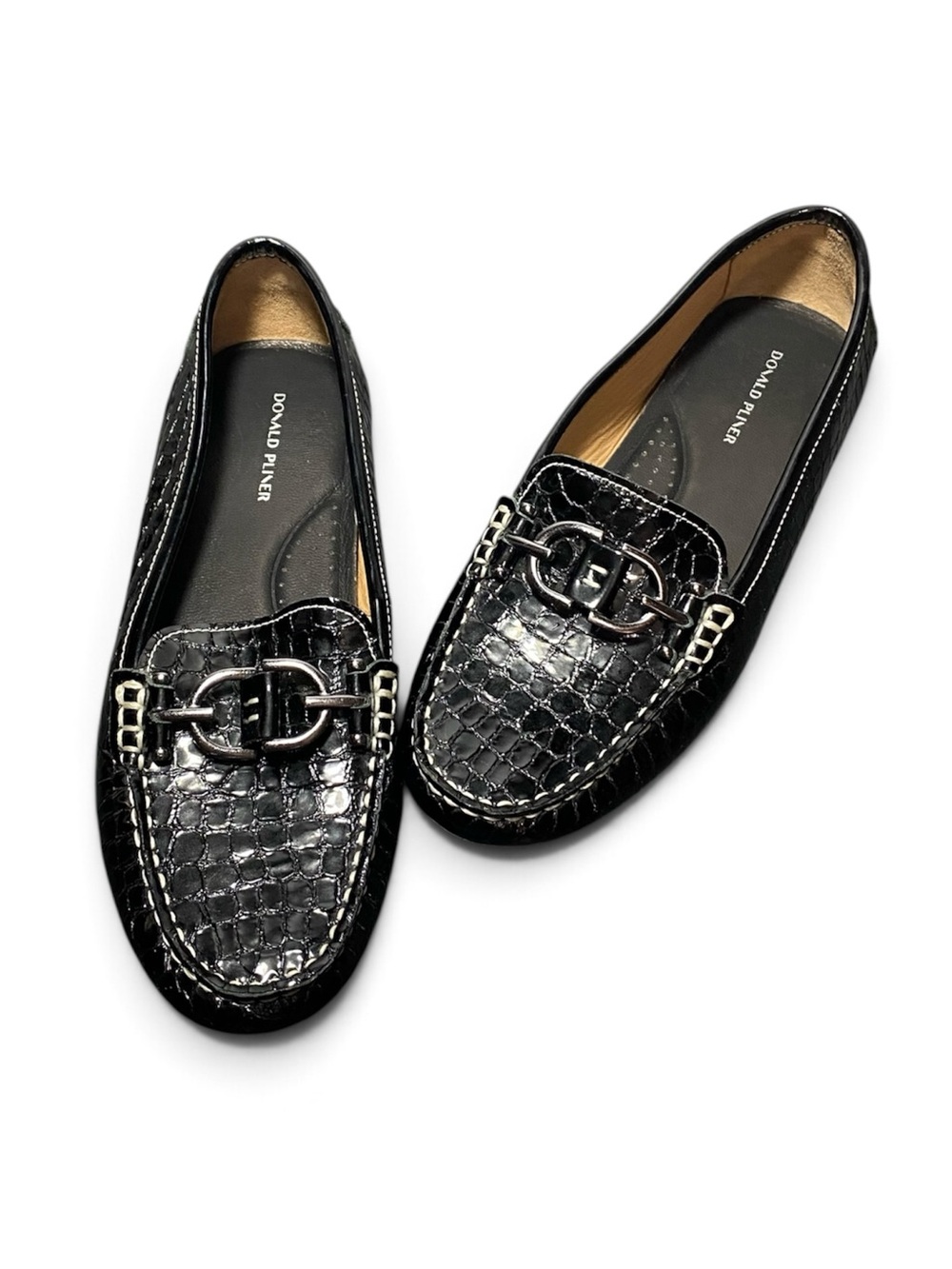 Donald Pliner Giovanna Women Driving-Style Slip-on Flats Shoes Sz-6B - Picture 4 of 6